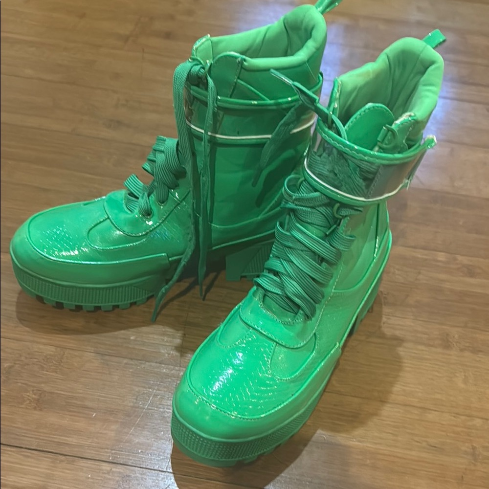 Green Women's Boots